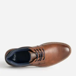 Derby confort cognac