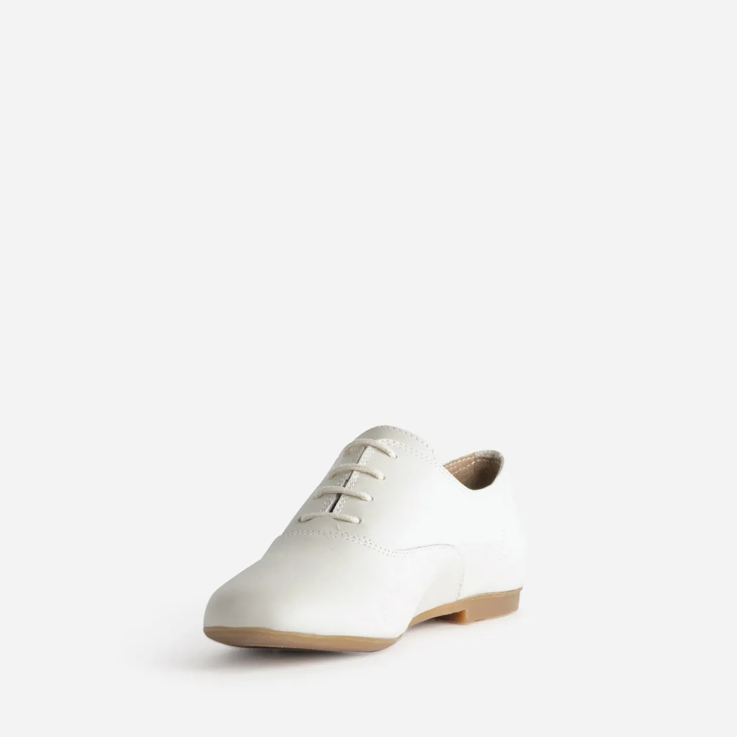 Derby écru cuir