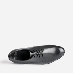 Derby noir en cuir