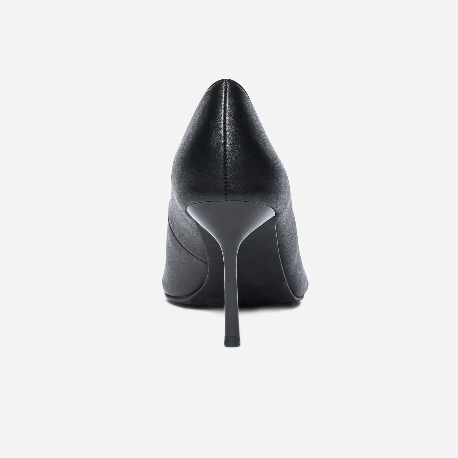 Escarpin TEXTO noir avec découpe biais