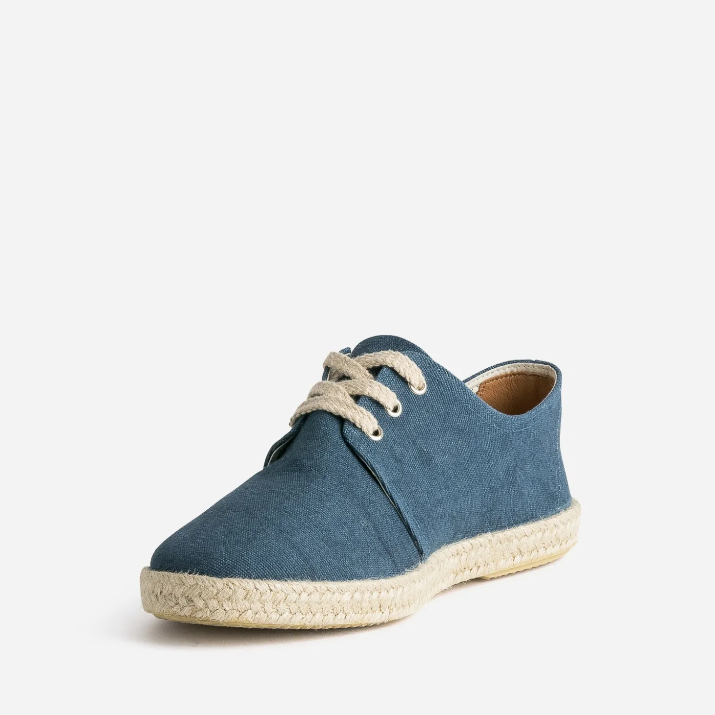 Espadrille bleu marine en toile éco-conçu