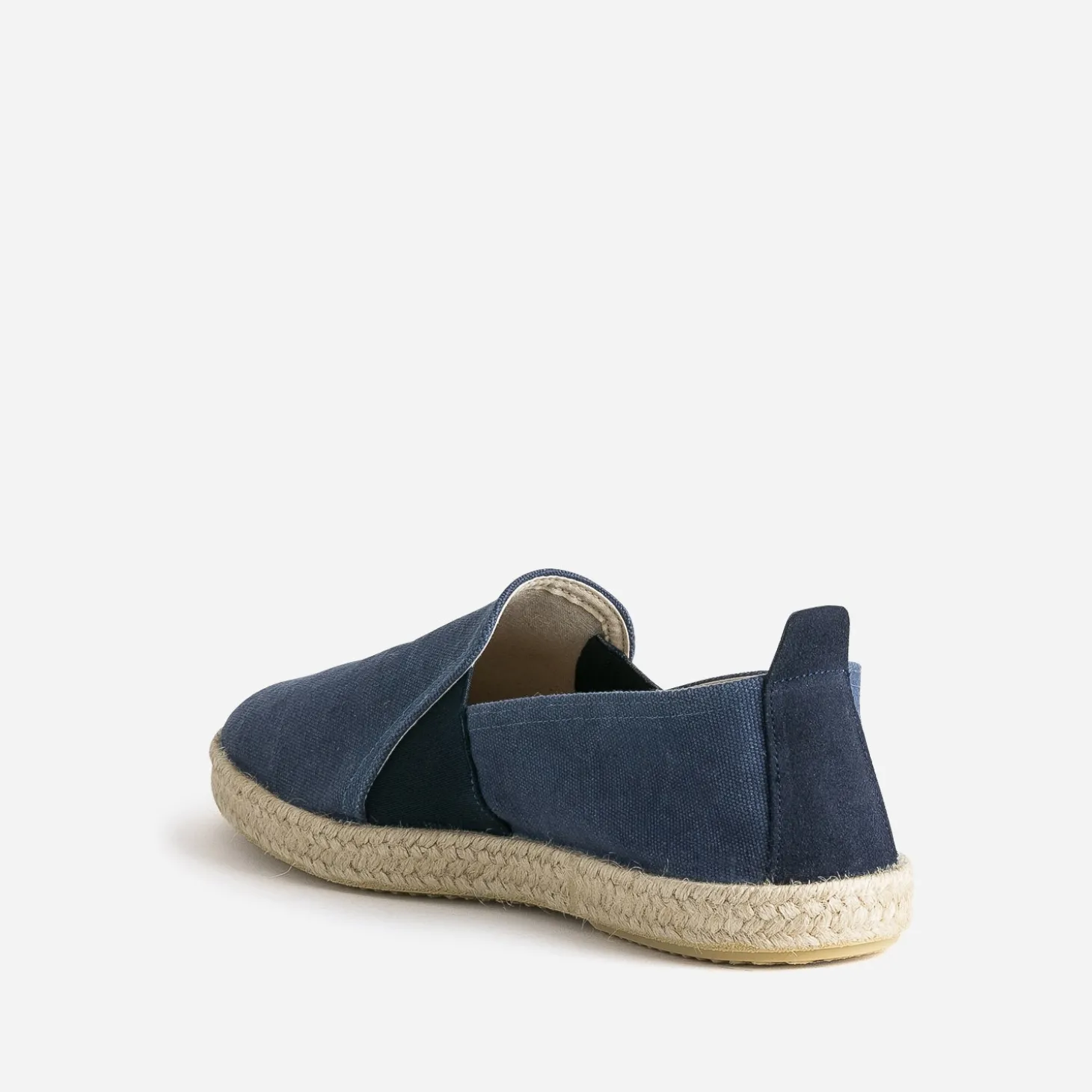 Espadrille bleu marine toile éco-conçue