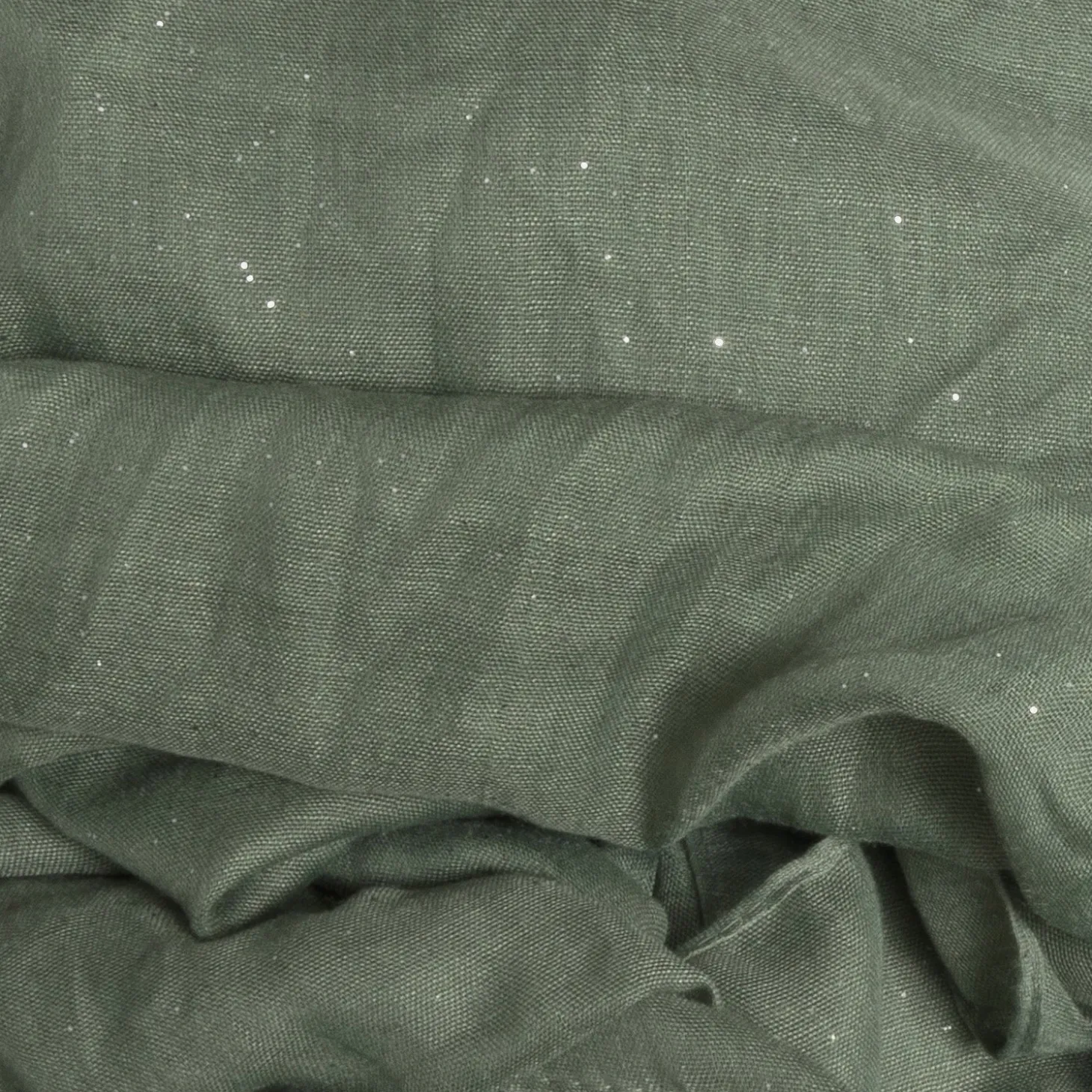 Foulard vert pailleté