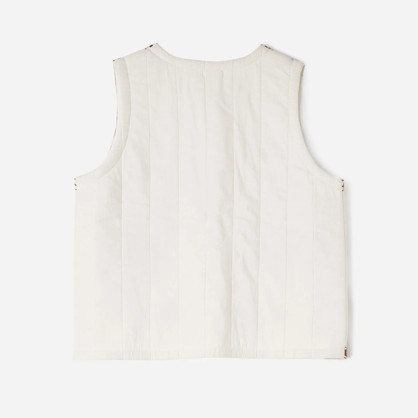 Gilet TEXTO écru maxi broderies