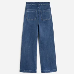 Jean TEXTO bleu denim à pont
