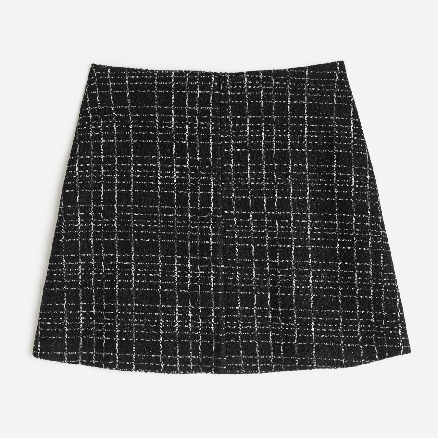 Jupe courte à pont TEXTO noire façon tweed