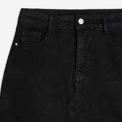 Jupe longue TEXTO en jean noir