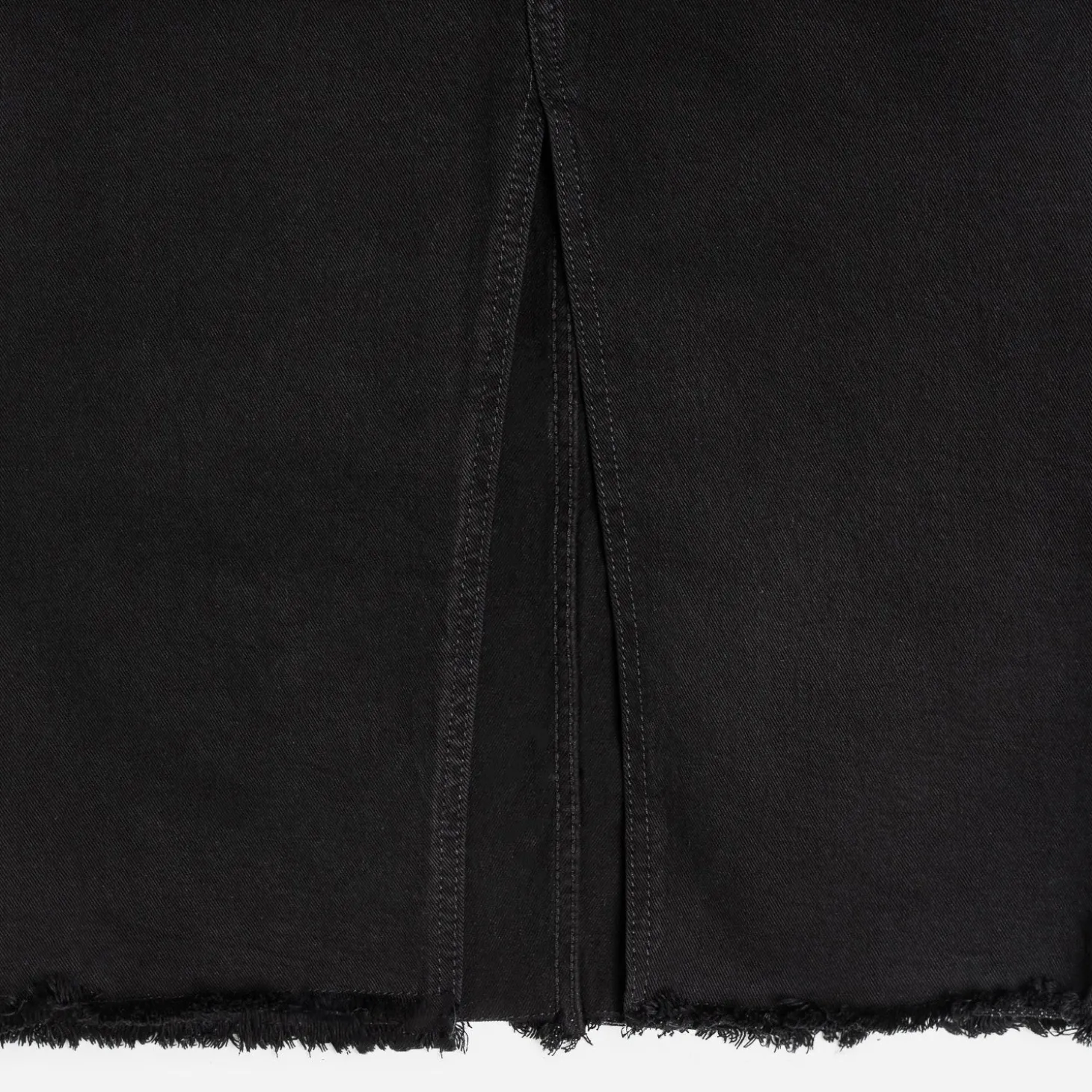 Jupe longue TEXTO en jean noir