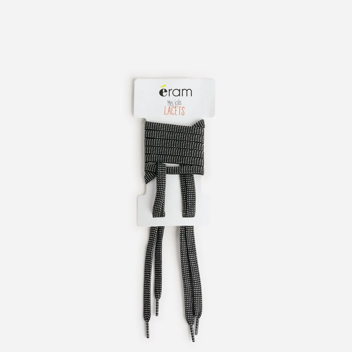 Lacet noirs pailletés