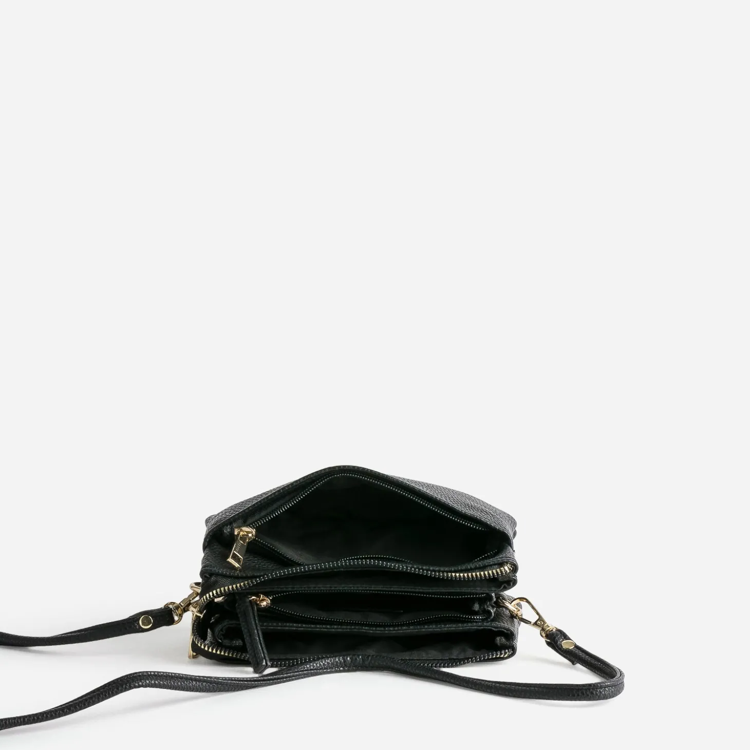 Mini sac noir 6 compartiments