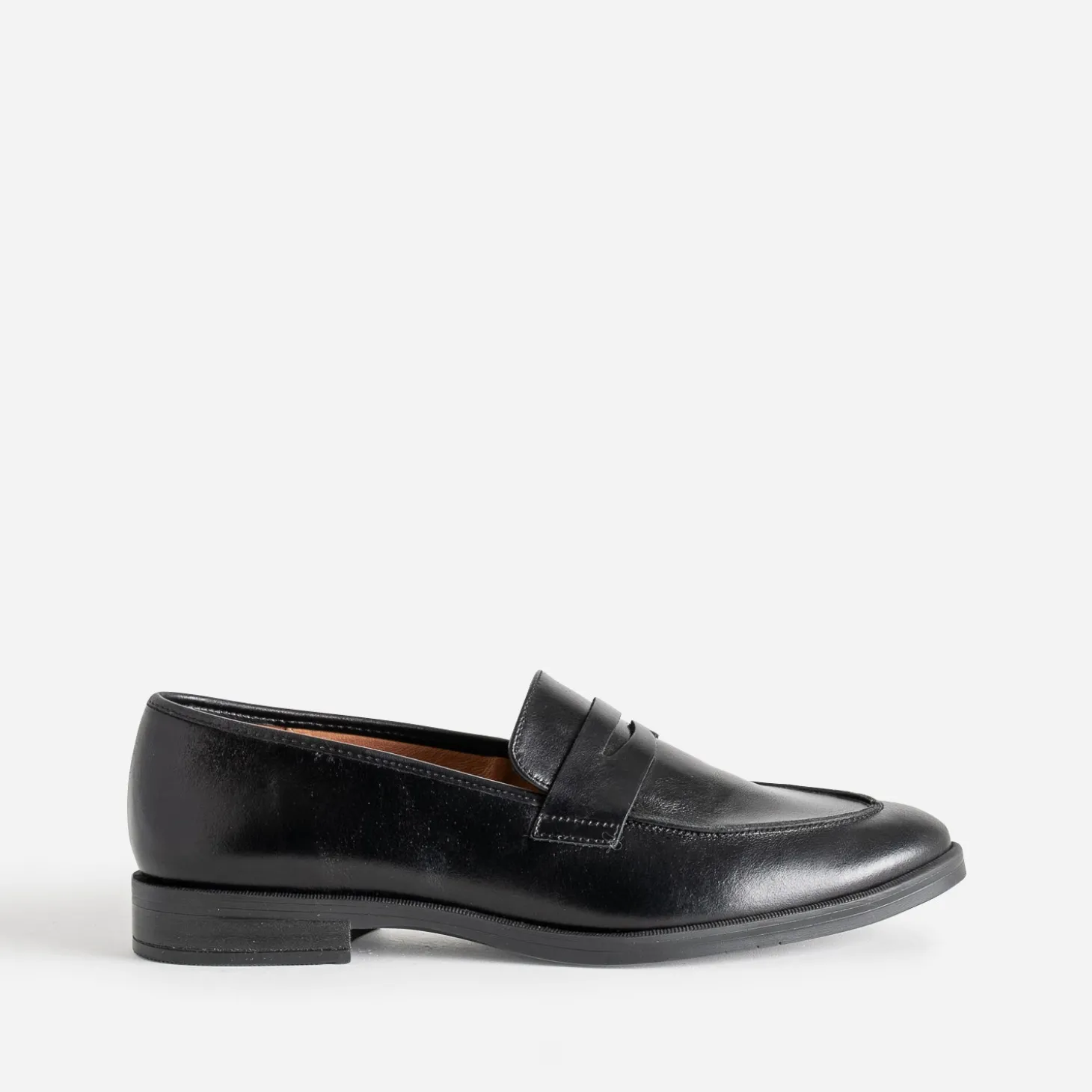 Mocassin ERAM FLEX noir en cuir