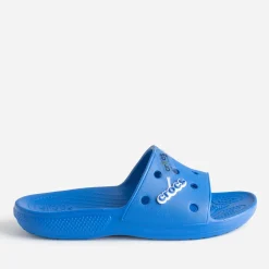Mule CROCS bleu électrique à large bride