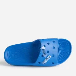 Mule CROCS bleu électrique à large bride