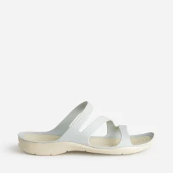Mule CROCS grise et blanche