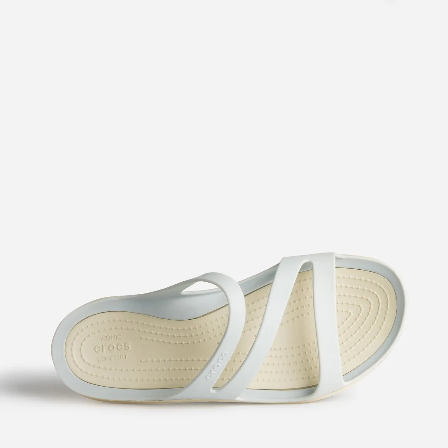 Mule CROCS grise et blanche