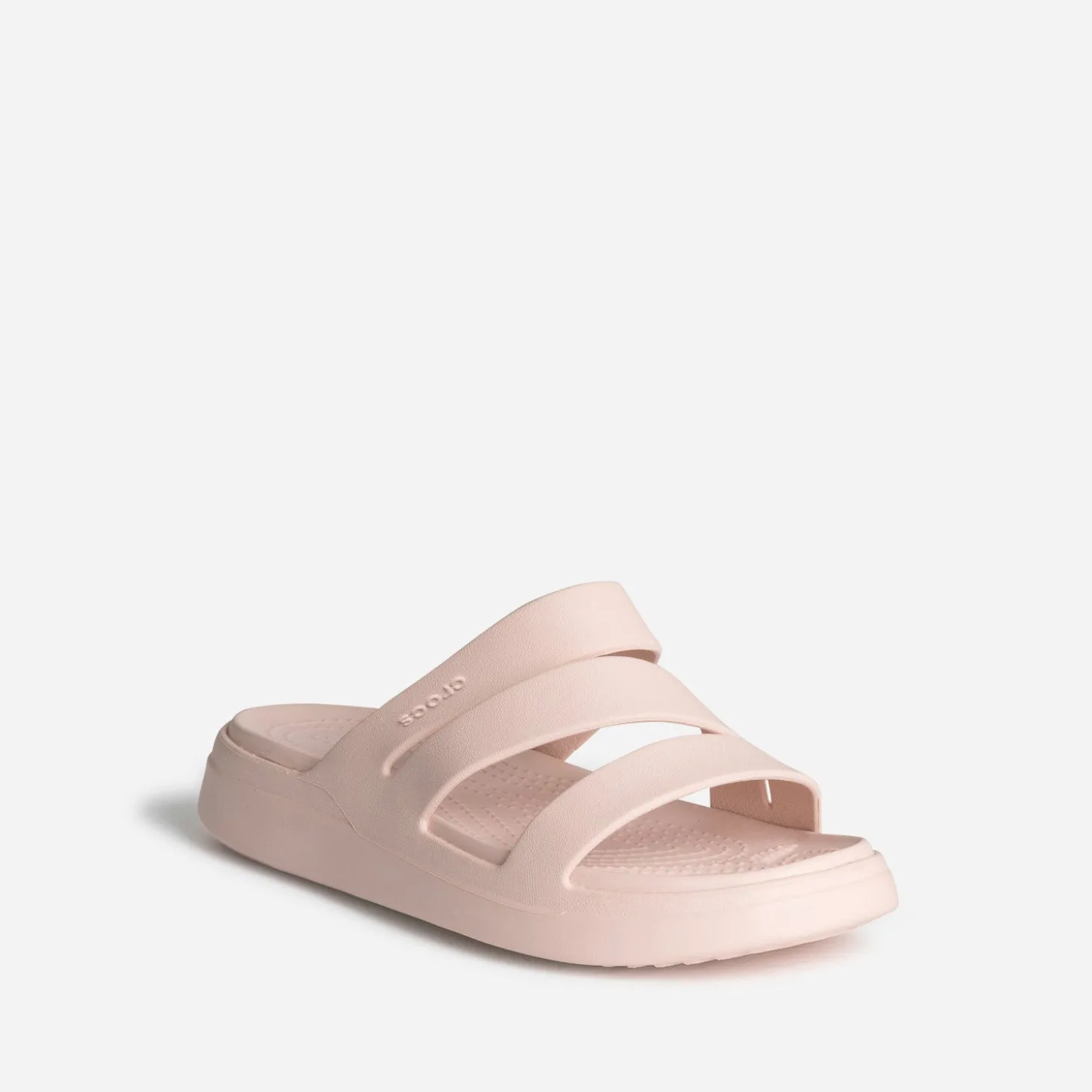 Mule CROCS rose pâle