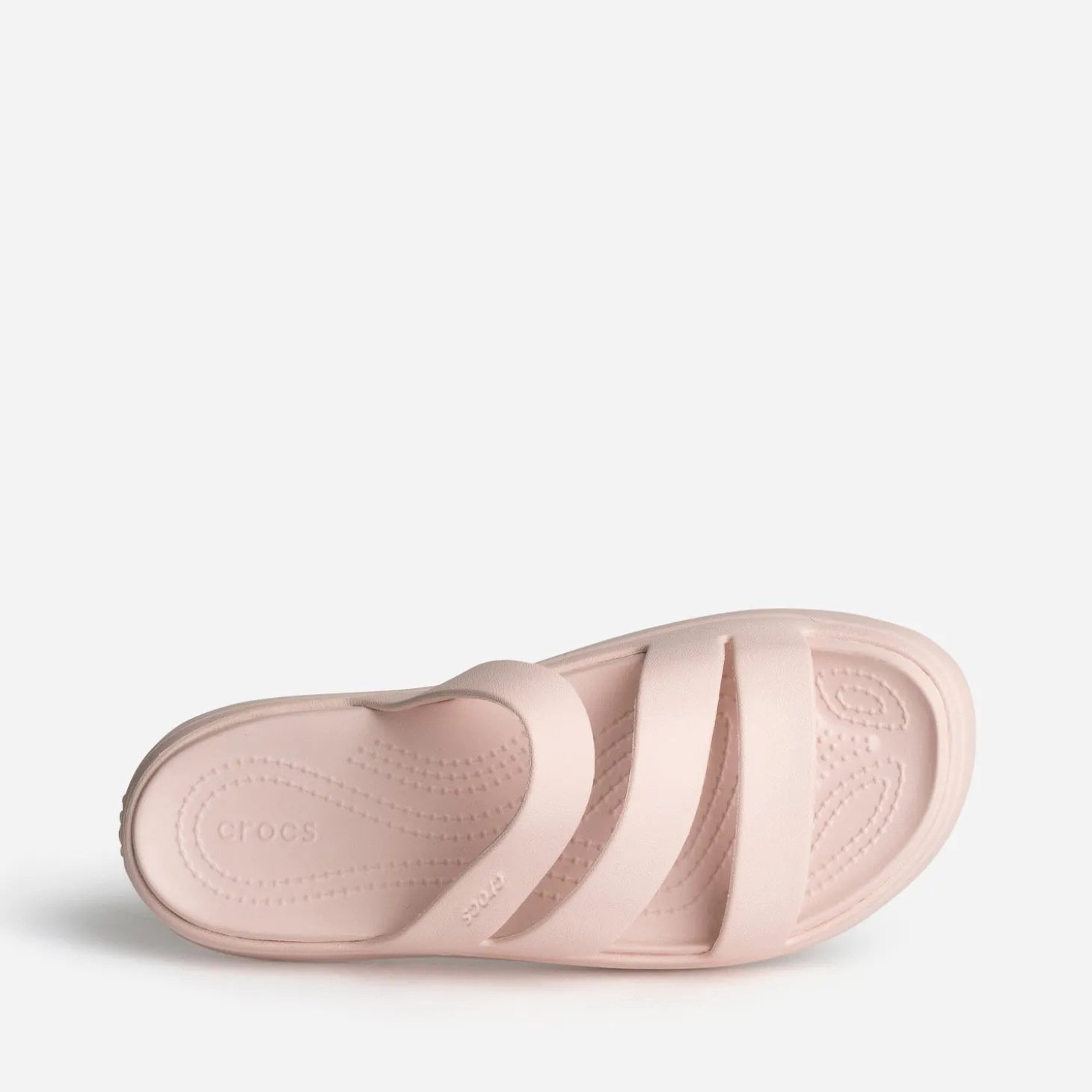 Mule CROCS rose pâle