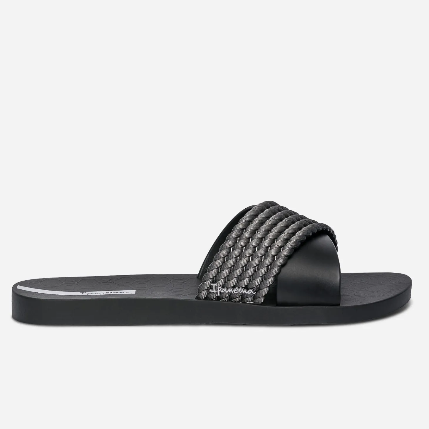 Mule IPANEMA noire à brides croisées
