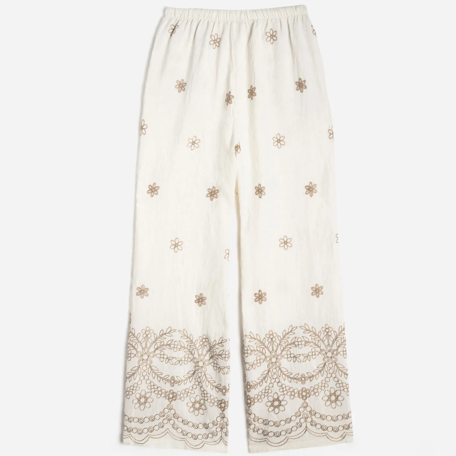 Pantalon beige TEXTO
