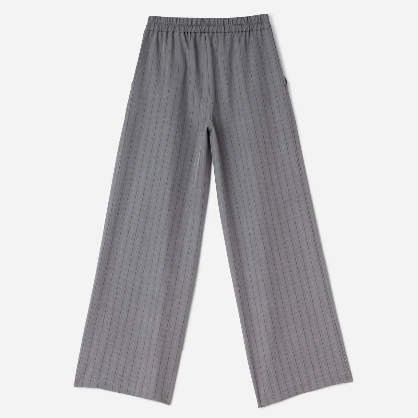 Pantalon de tailleur TEXTO gris rayures tennis