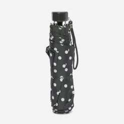 Parapluie noir à pois
