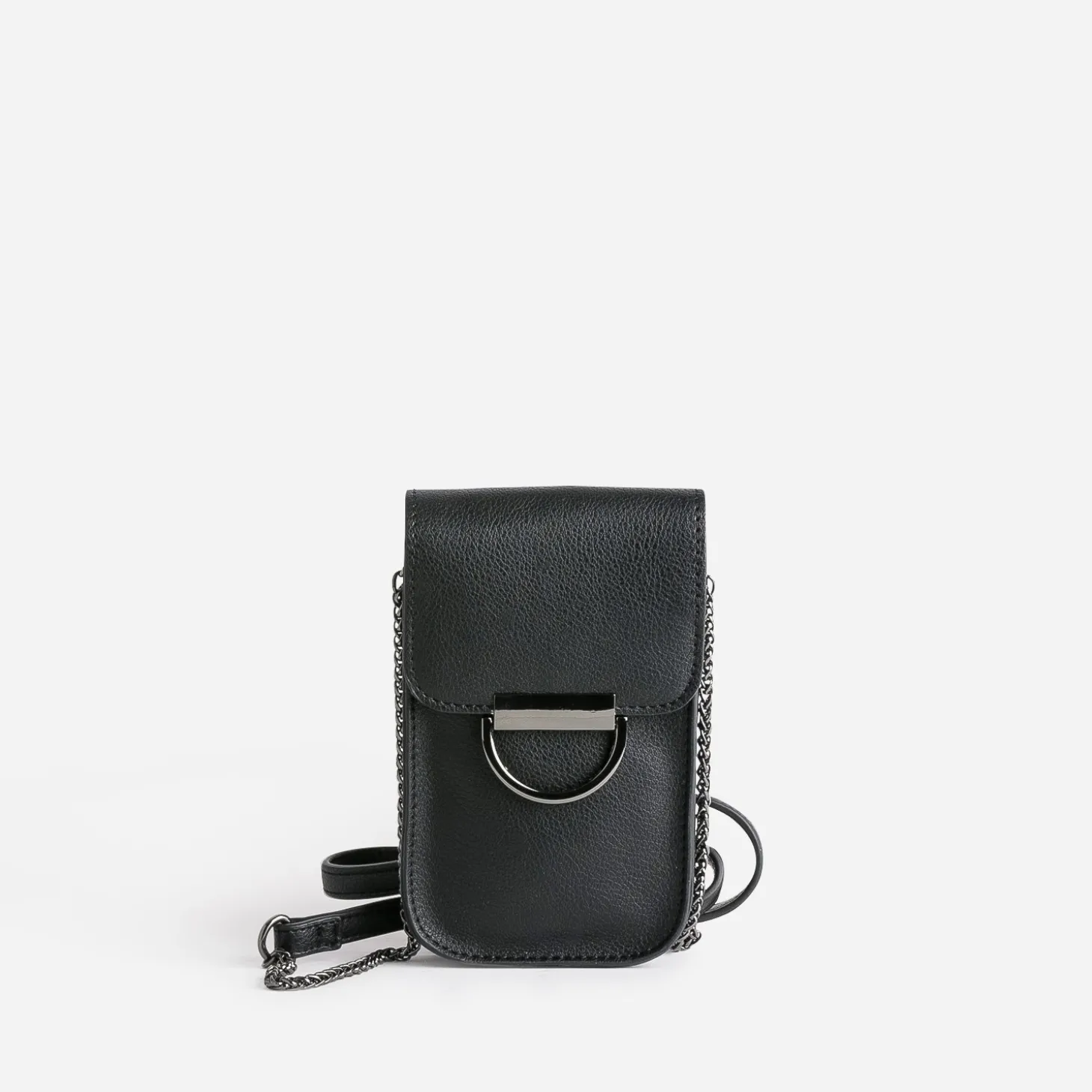 Pochette-téléphone tactile TEXTO noire