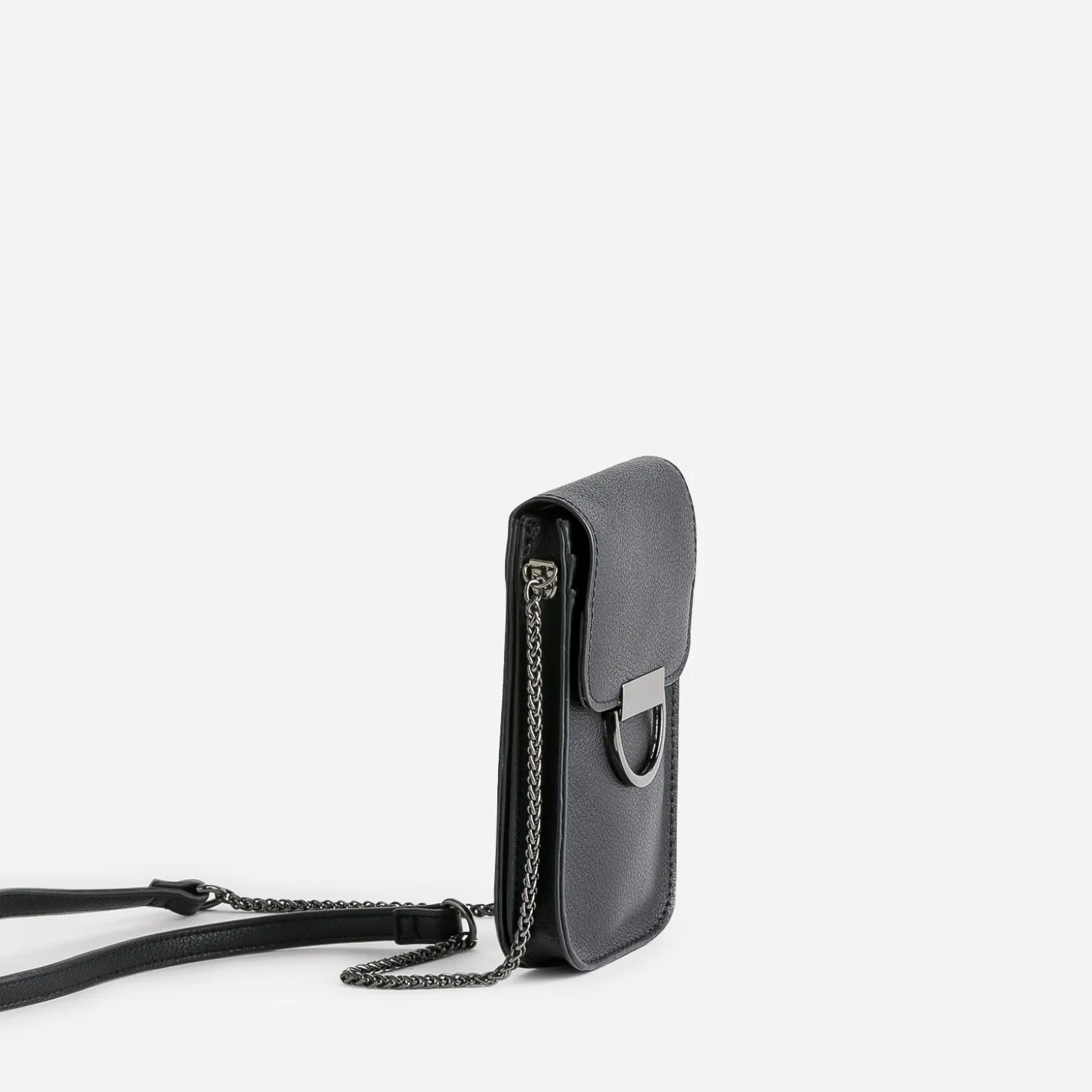 Pochette-téléphone tactile TEXTO noire