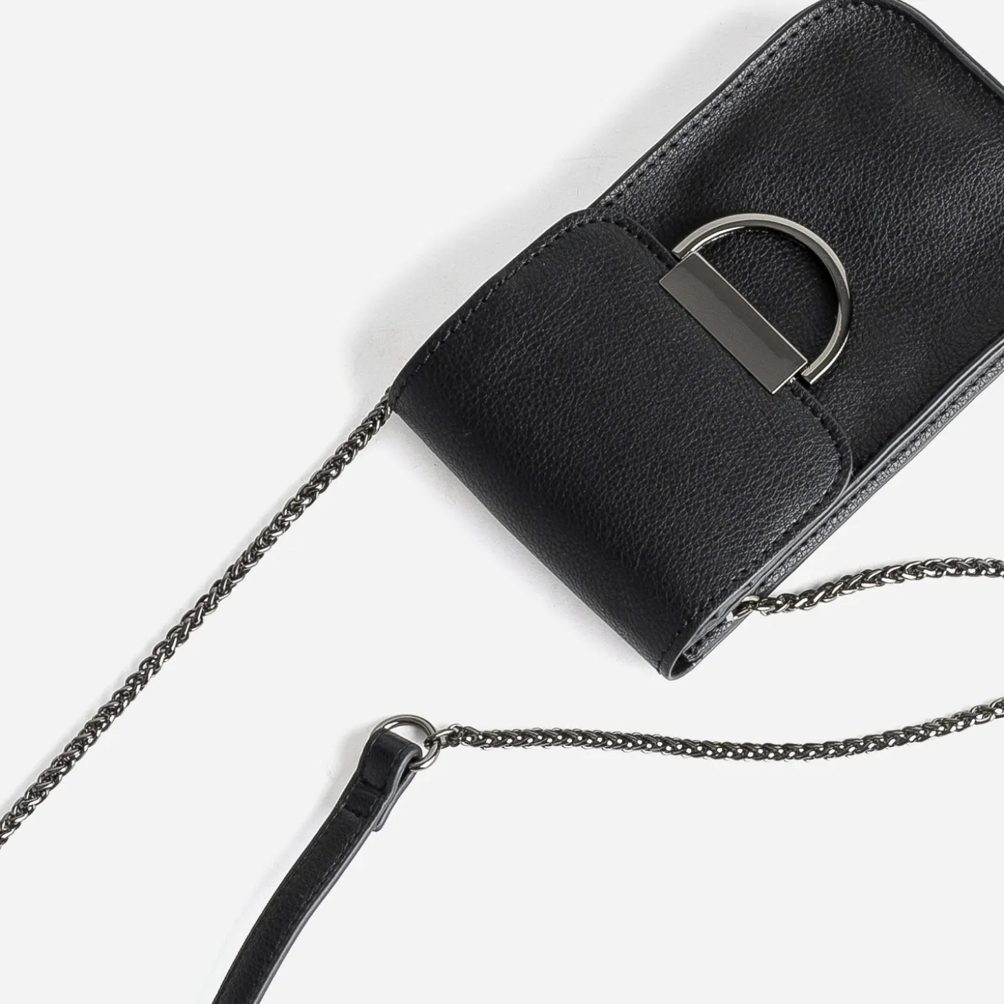 Pochette-téléphone tactile TEXTO noire
