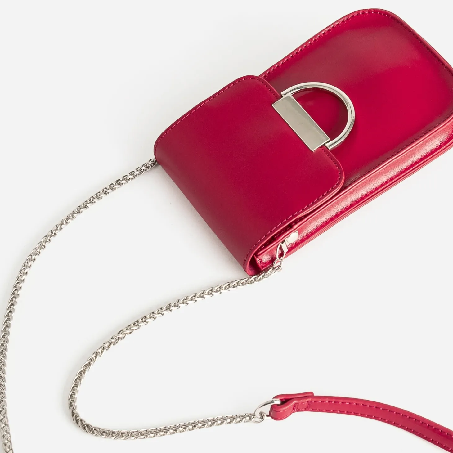 Pochette-téléphone tactile TEXTO rouge