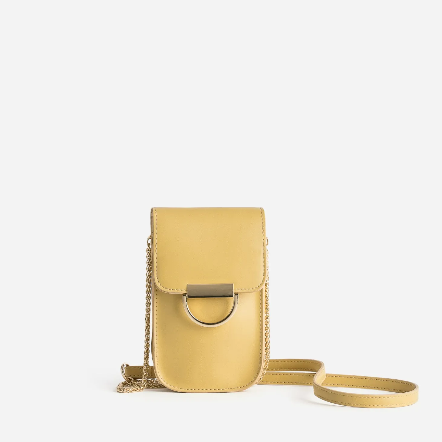 Pochette-téléphone TEXTO banana cream