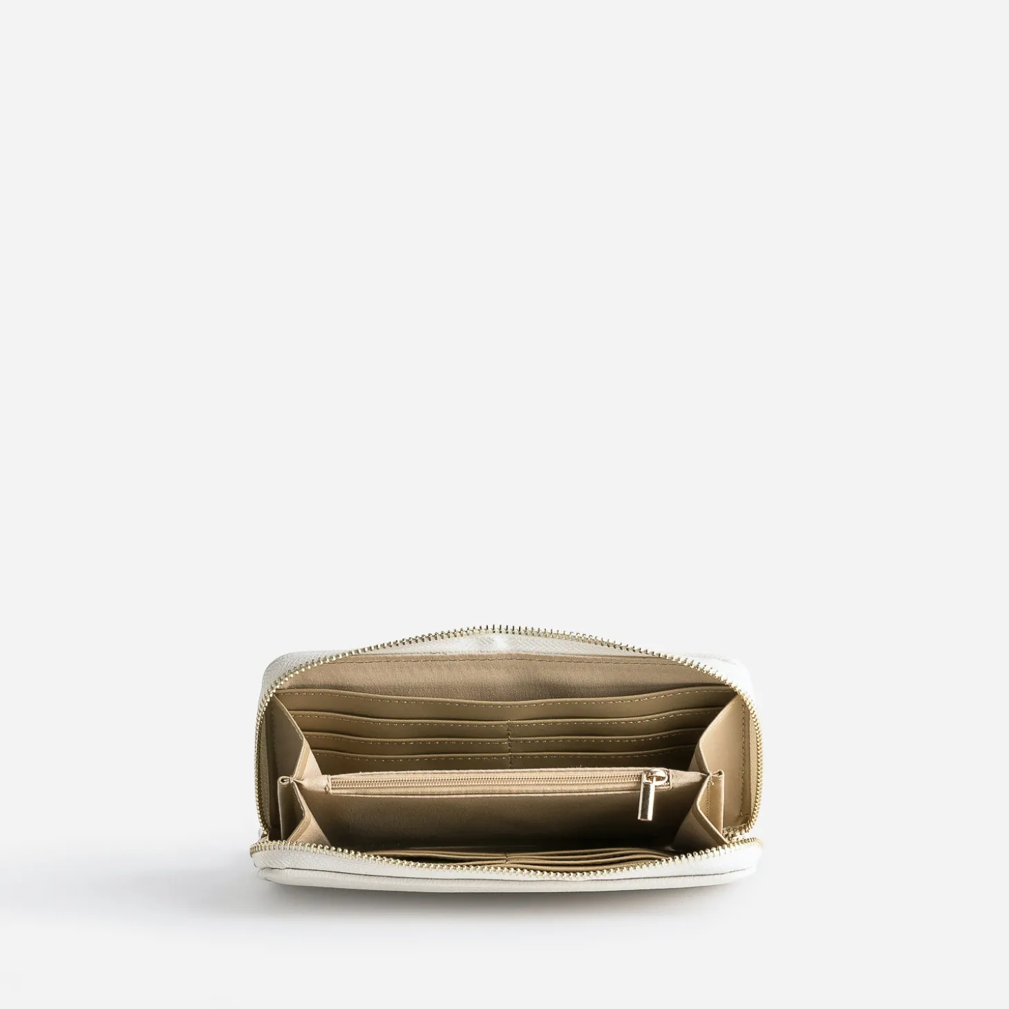 Portefeuille beige