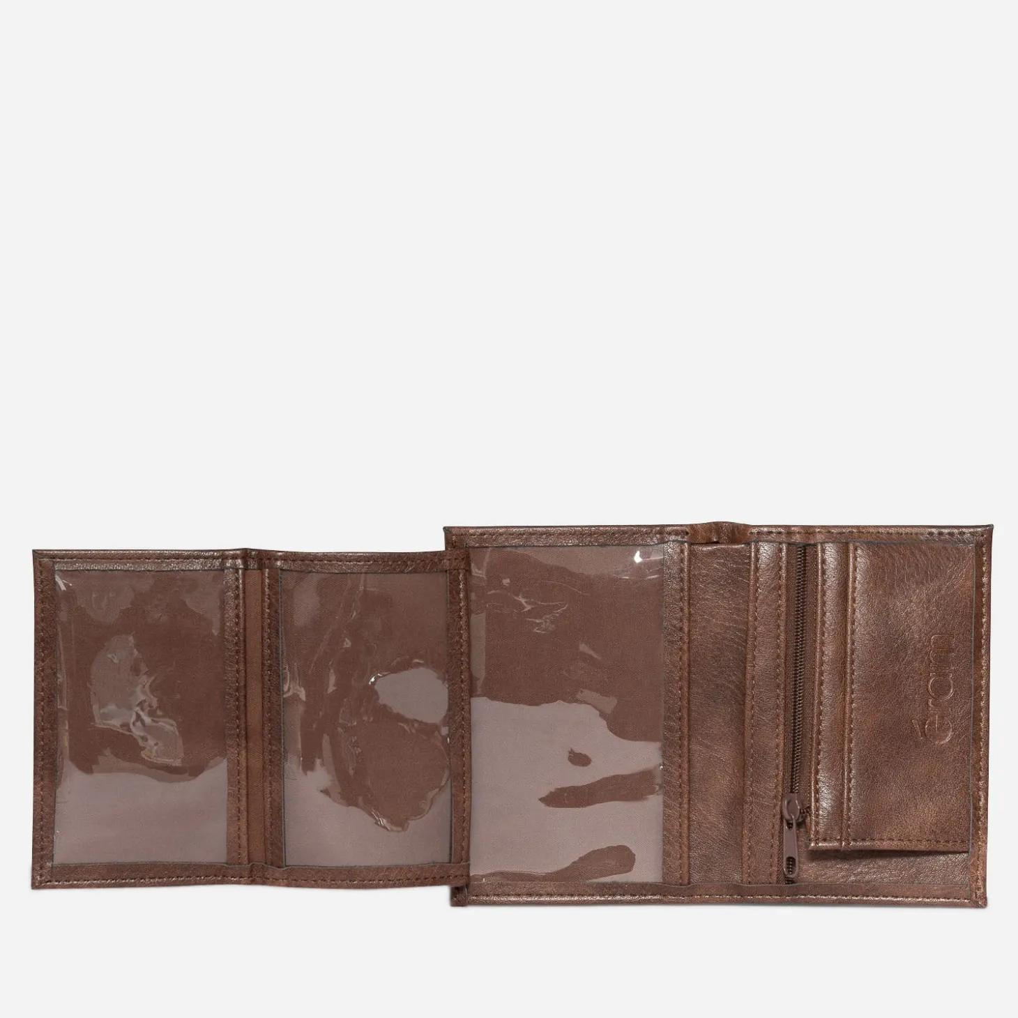 Portefeuille marron