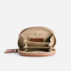 Porte-monnaie camel