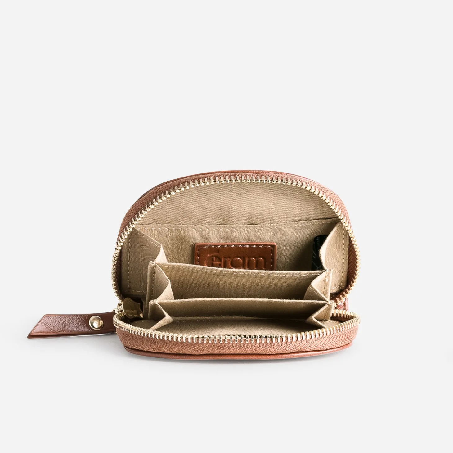 Porte-monnaie camel