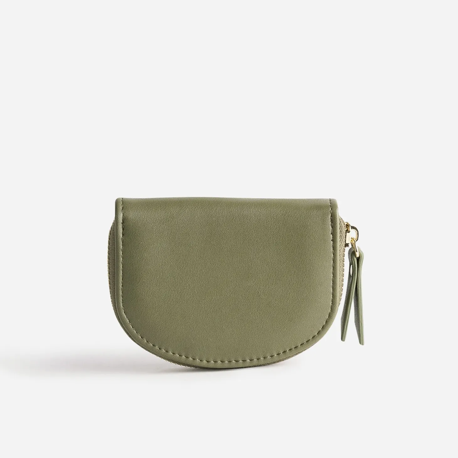Porte-monnaie vert kaki
