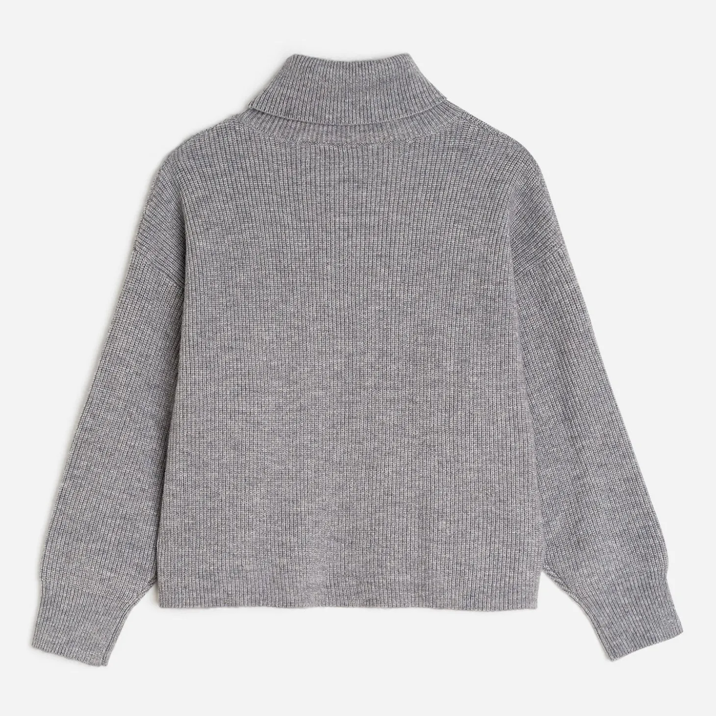 Pull TEXTO gris oversize