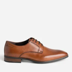 Richelieu cognac cuir