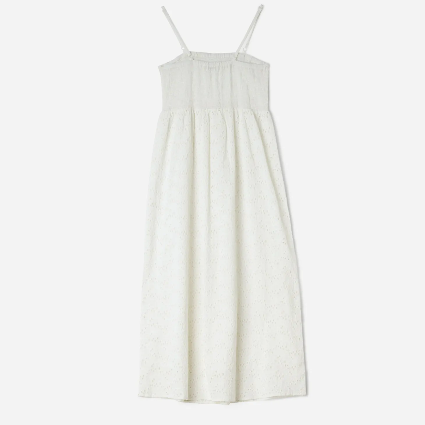 Robe TEXTO écrue en broderie anglaise