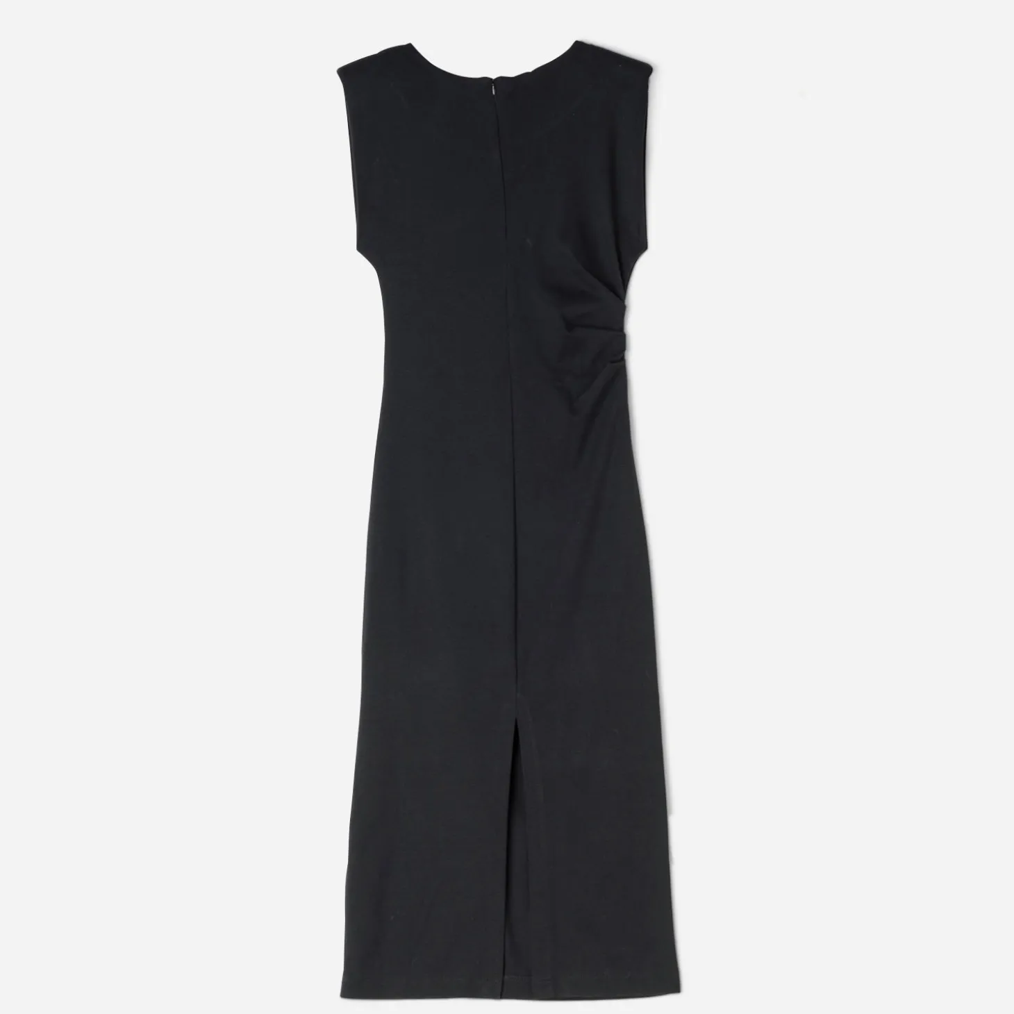 Robe-tube longue TEXTO noire