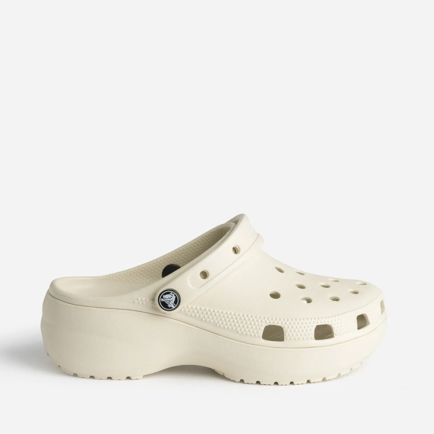 Sabot CROCS beige à plateforme