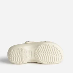 Sabot CROCS beige à plateforme