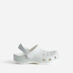 Sabot CROCS gris pailleté
