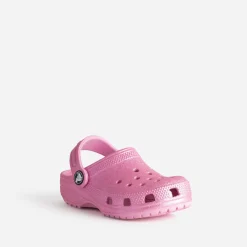 Sabot CROCS rose pailleté