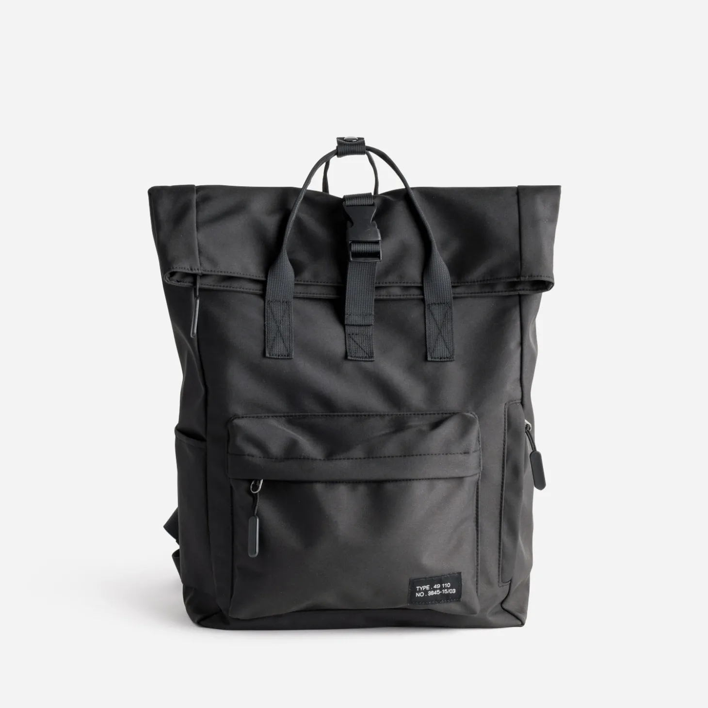 Sac à dos noir nylon