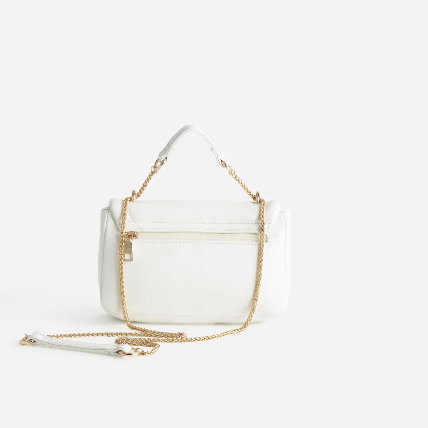 Sac à main écru souple