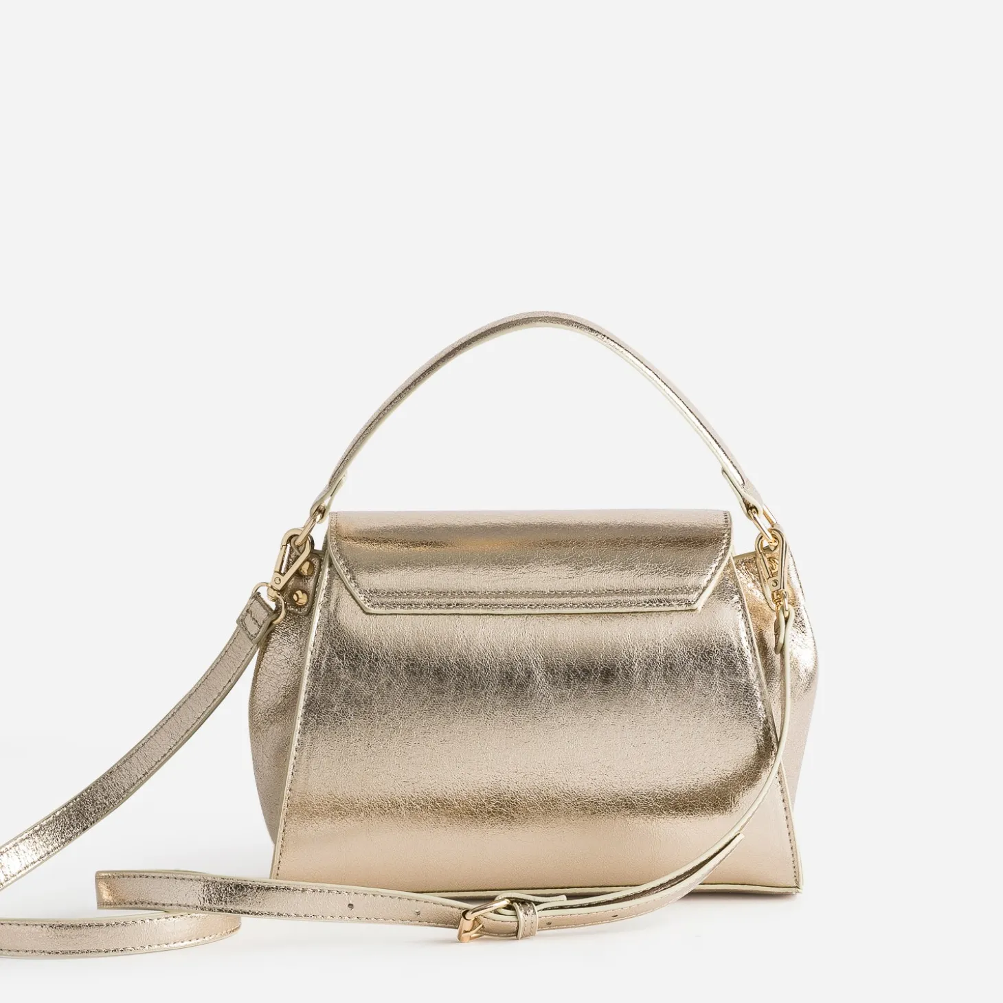 Sac à main doré