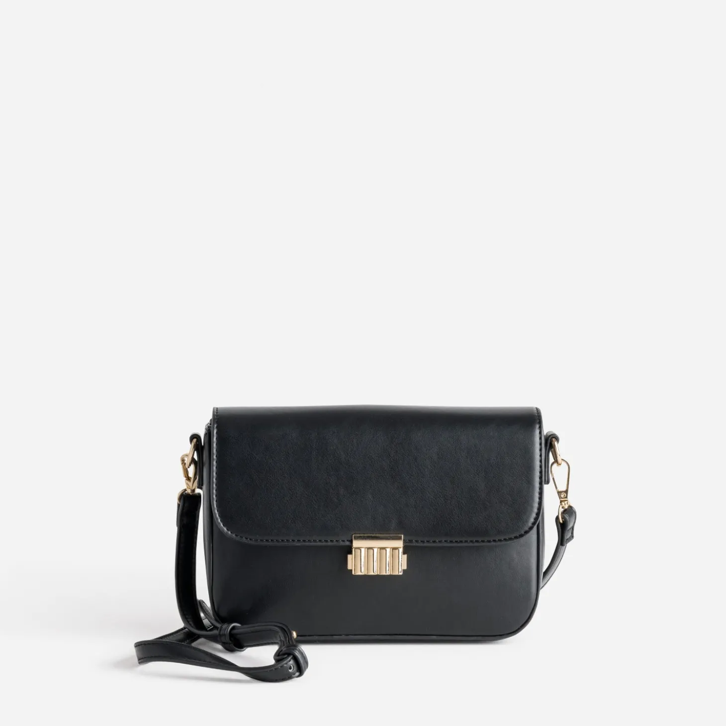 Sac à main noir métalleries dorées