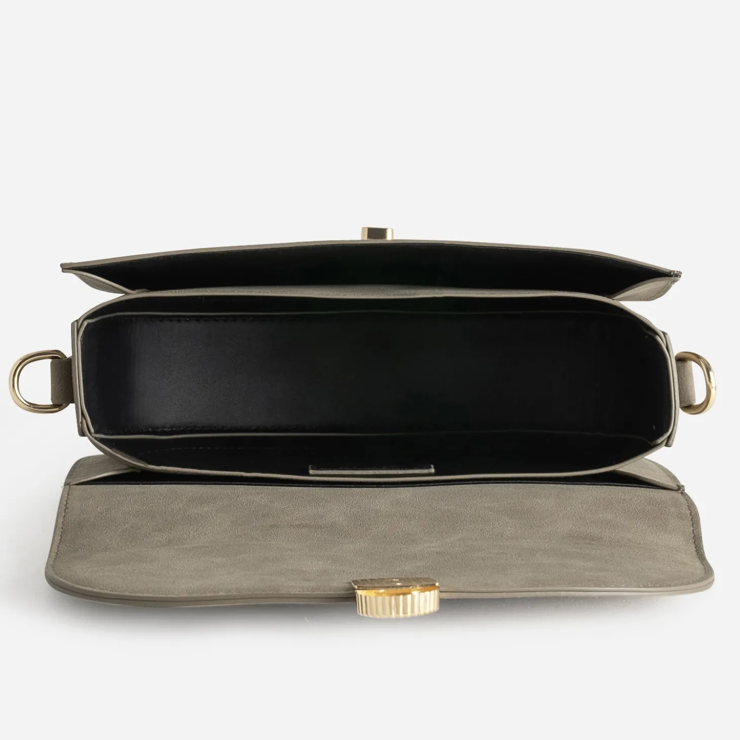Sac à main taupe deux bandoulières amovibles