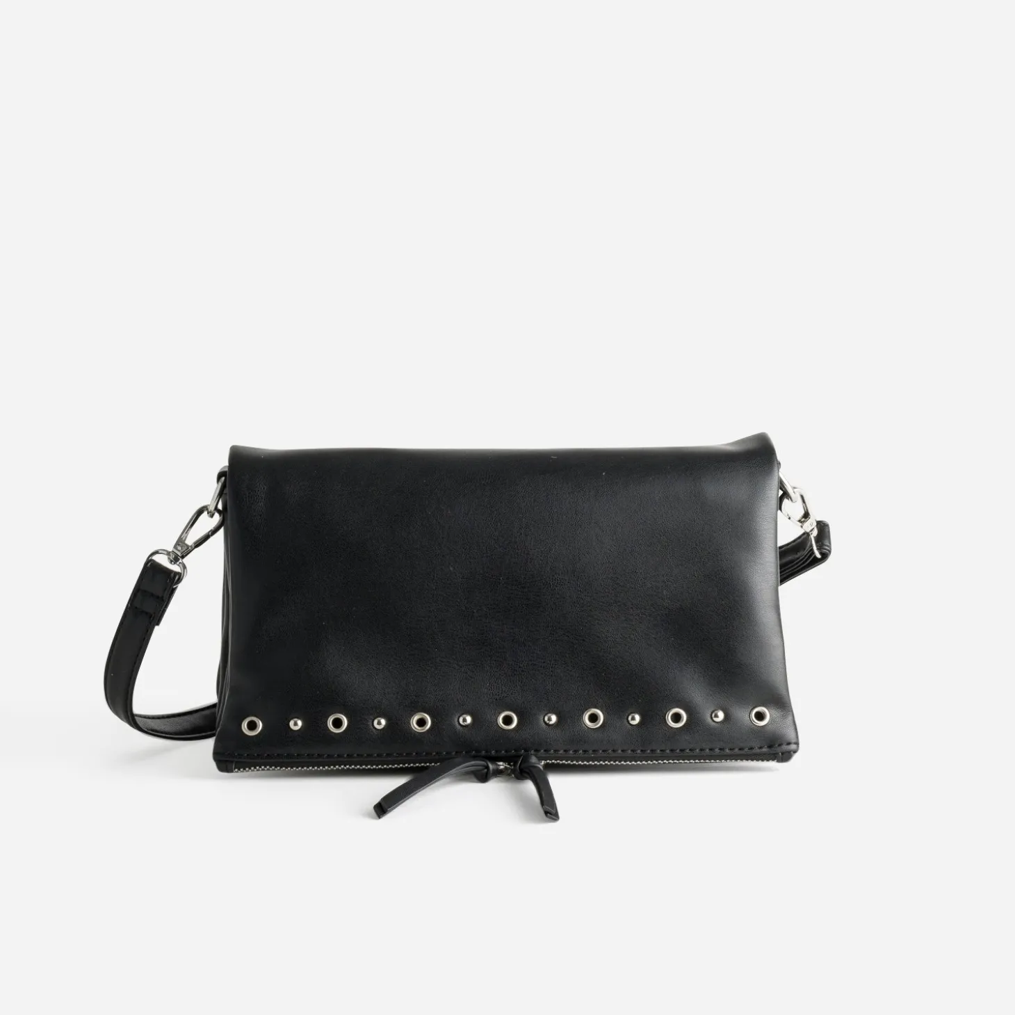 Sac à main TEXTO noir trois compartiments