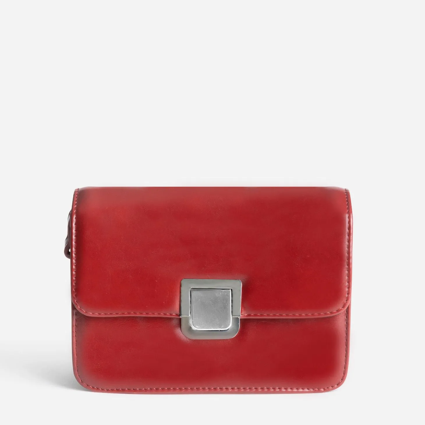 Sac bandoulière rouge foncé